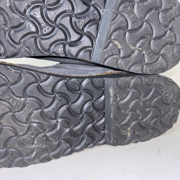 Birkenstock Women's Uppsala Shearling Boots EU 39 US 8-8.5 Grey Blue Suede - Picture 10 of 12